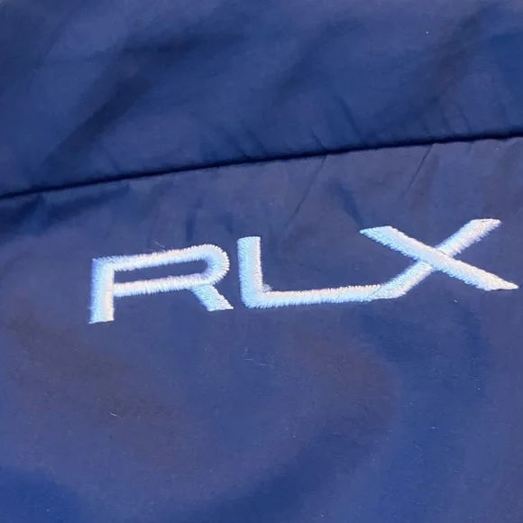 Two RLX Navy Quarter-Zip Pullovers - Picture 4 of 6